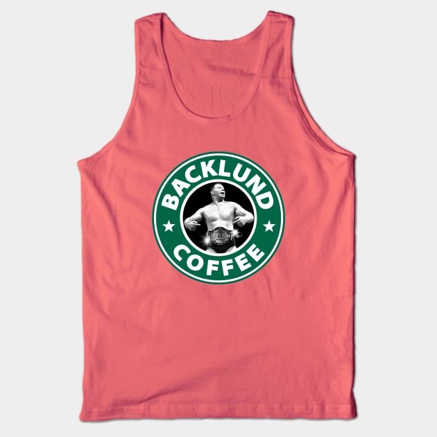 Backlund Coffee Tank Top by hitman514